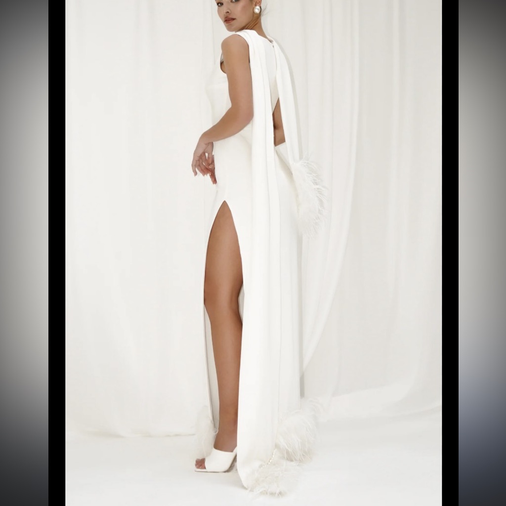 Khanum's, Kerena Dress In Ivory White — image 5 of 6